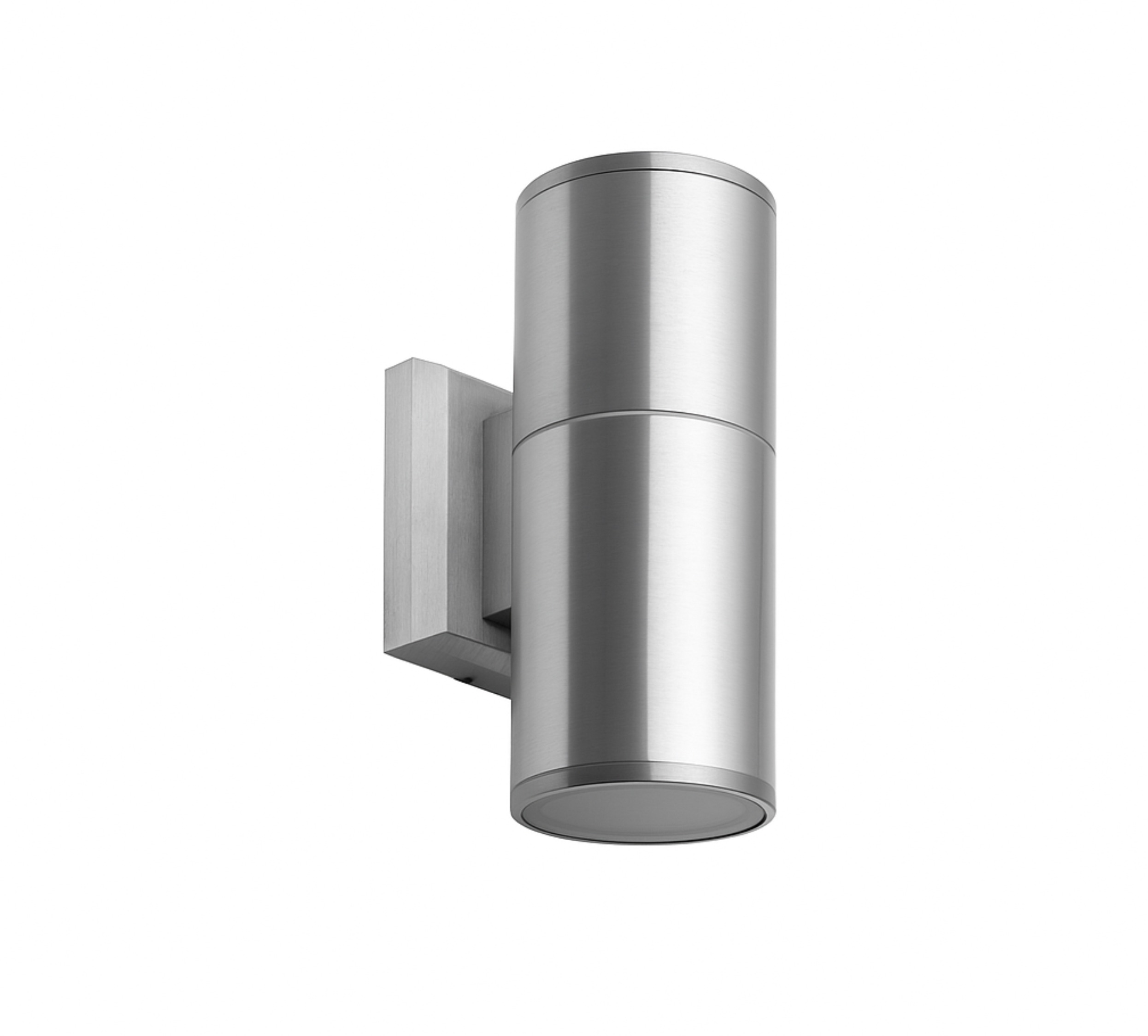 Al Friday IP65 - Waterproof Outdoor Wall Light Frame ALF-ZY-BD160-GU10-SN - Silver (Single Side)