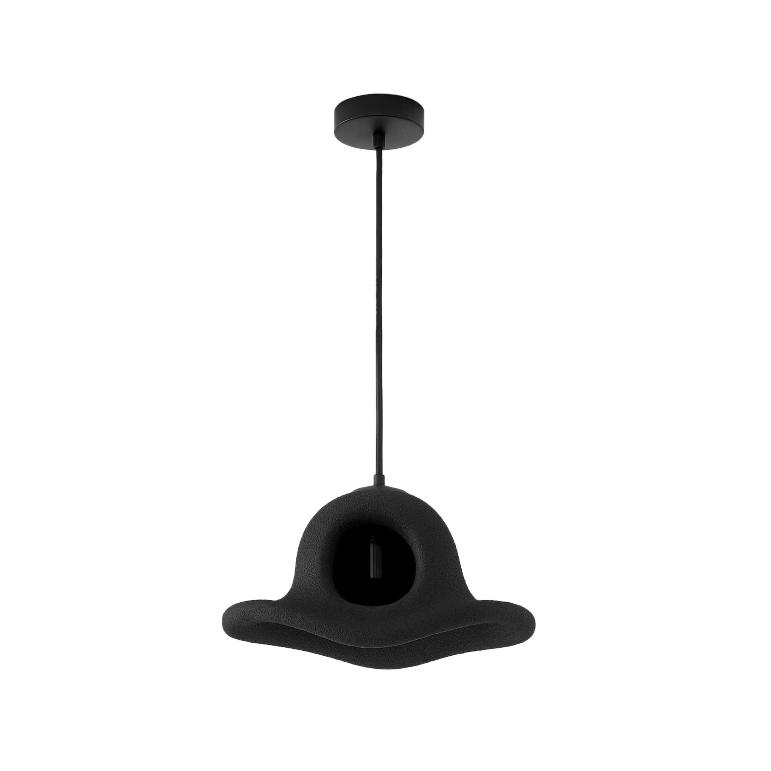 ALFRIDAY Modern Outdoor Pendant Light ALF-CN-KT4397 BK