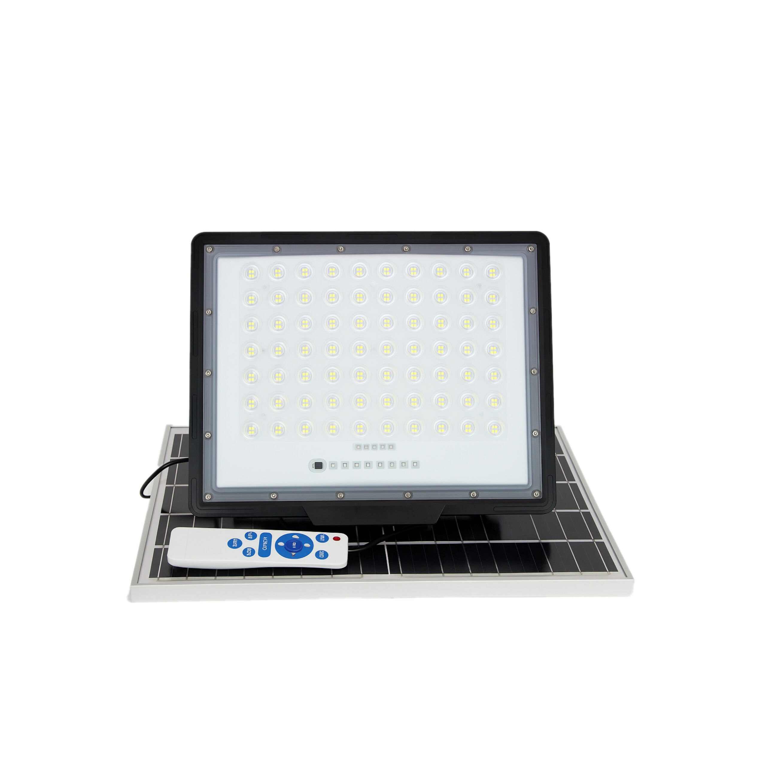 ALFRIDAY Solar LED Floodlight, IP65 Waterproof, Remote & PIR Motion Sensor, 6500K Daylight for Garden, Yard & Security Lighting (300w)
