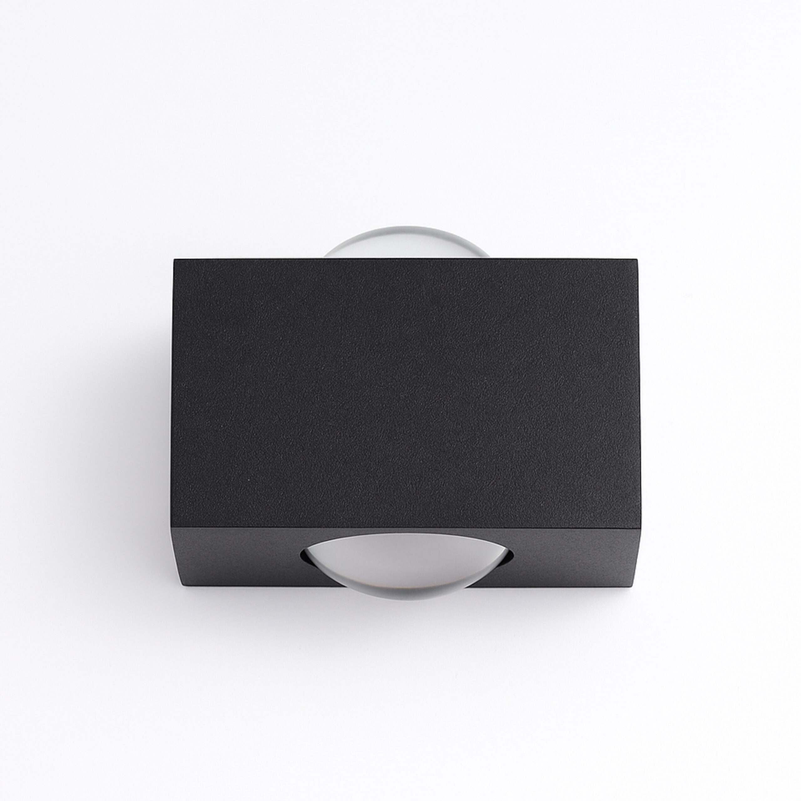 ALFRIDAY Outdoor Wall Light, Up‑Down LED Sconce, IP65 Waterproof, 3000K Warm, 6W Energy‑Saving (Black)