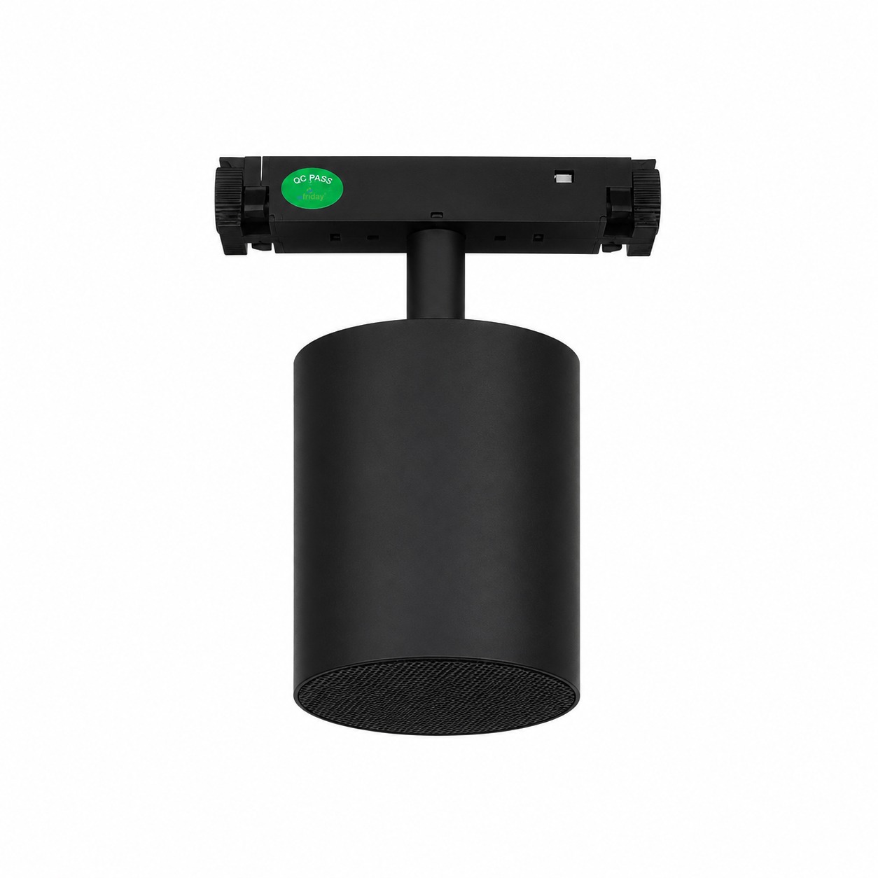 Alfriday Track Bluetooth Speaker, 10W Ceiling Track Light Audio System, Wireless Smart Home Surround Sound Speaker with Blue LED Glow, Bluetooth V5.4, Matte Black - ALF-KNS-CXG20-S20-10W-BK